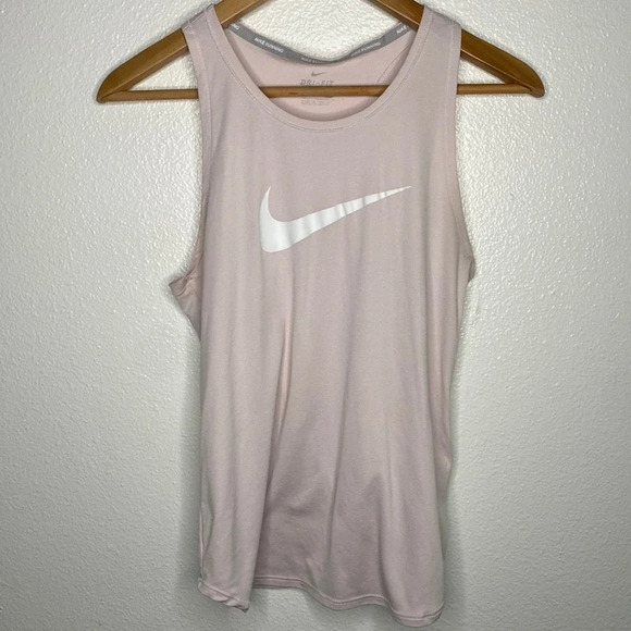 Nike Women’s Light Pink Racerback Tank Top - Picture 1 of 7